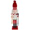 Northlight 14" Red and White Wooden Skiing Christmas Nutcracker